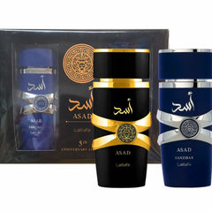 Lattafa Set Asad + Zanzibar EDP 100MLx2 (H)