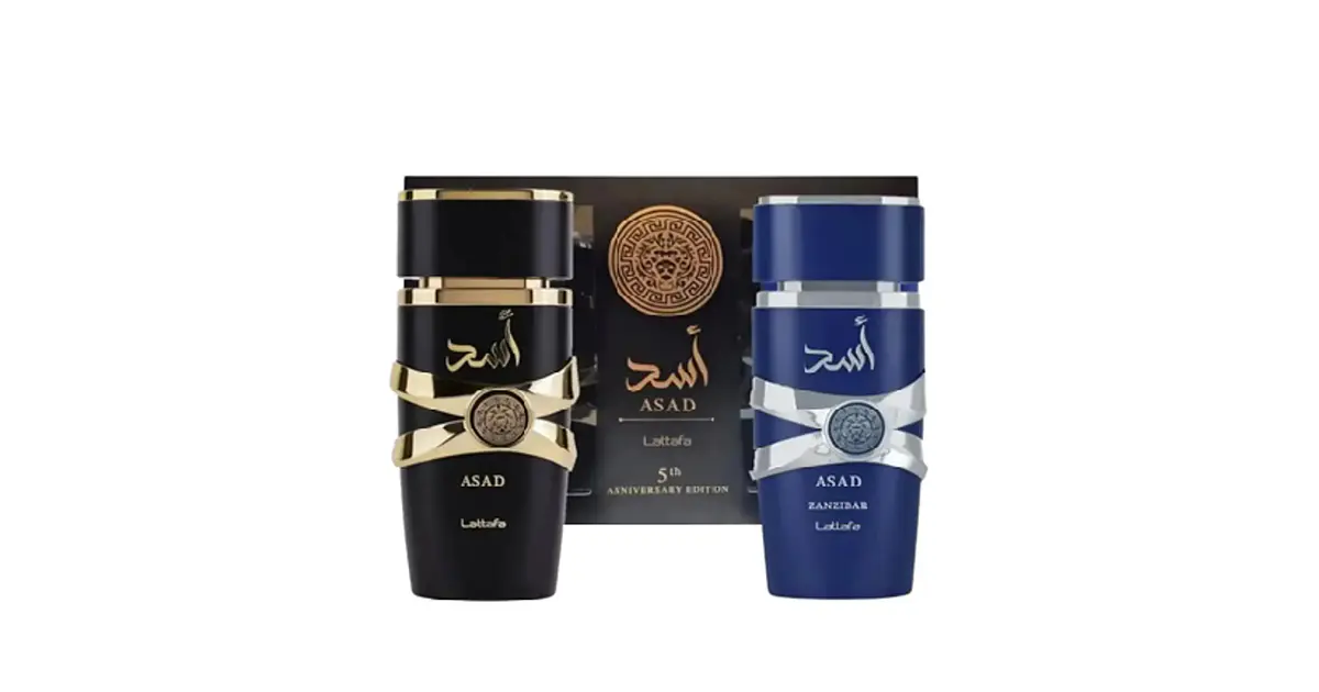Lattafa Set Asad + Zanzibar EDP 100MLx2 (H)